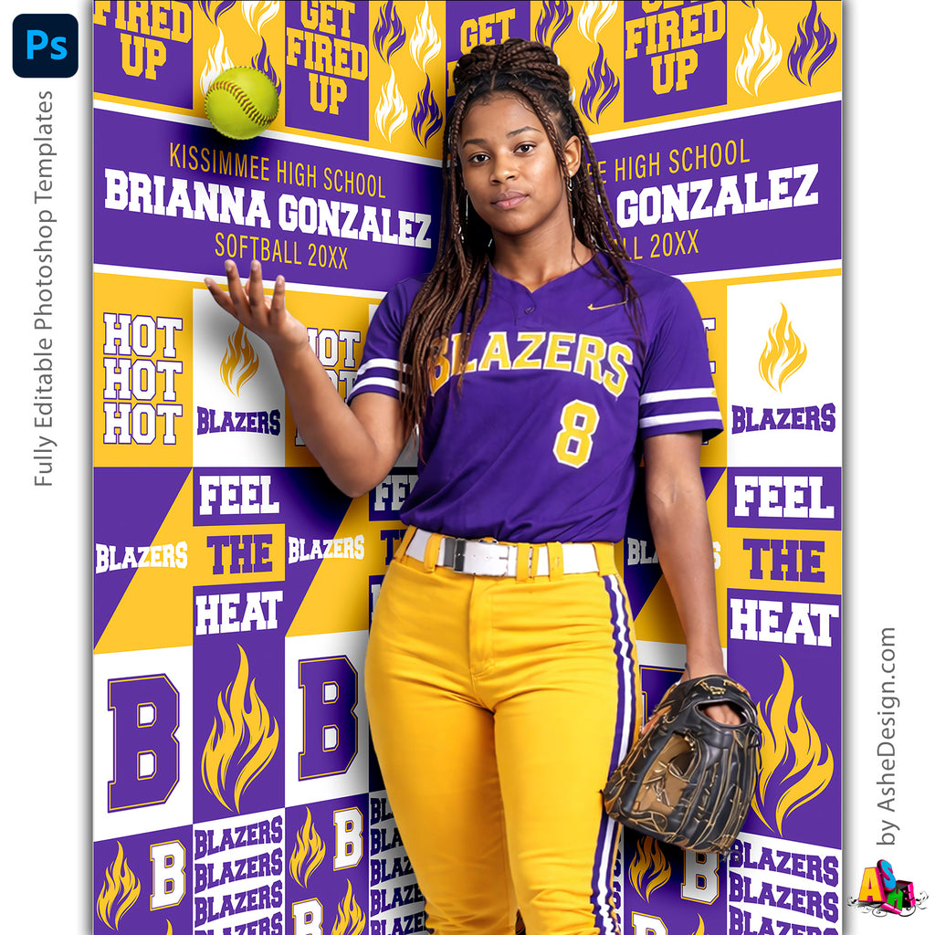 Amped Effects - Media Day Sports Poster Template For Photoshop