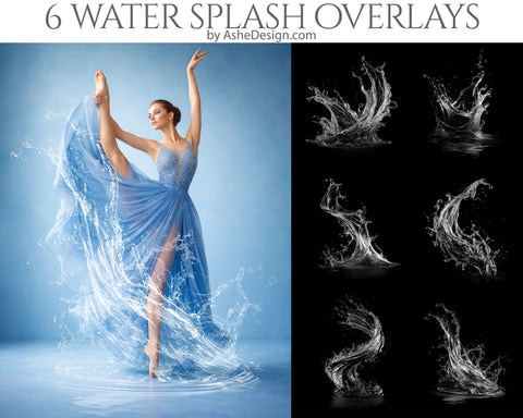 Designer Gems Overlays - Water Splashes 3