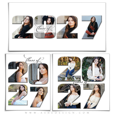 Word Collage Set (20x10,11x14,12x12) - Class Of 2027