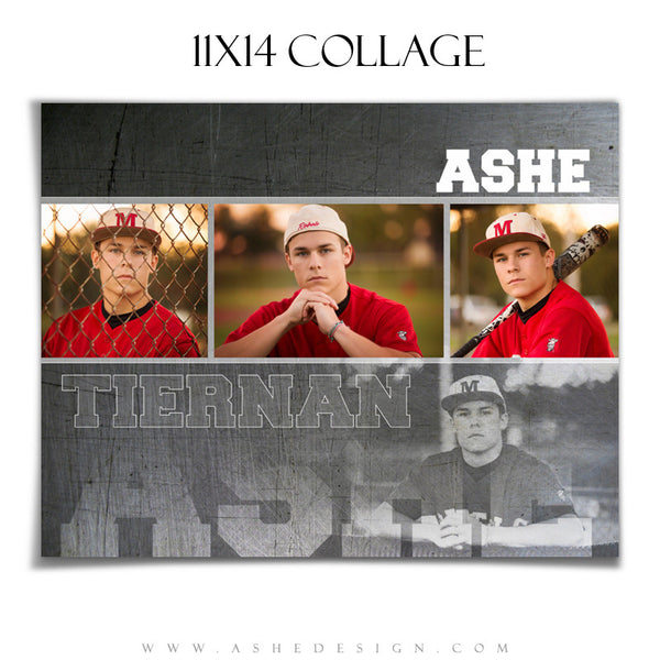 Ashe Design | Sports Collage 11x14 | Game Maker