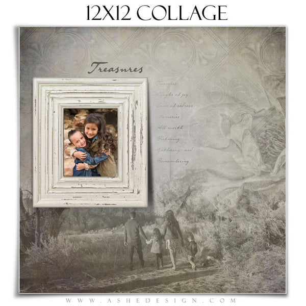Family Collage 12x12 | Treasures