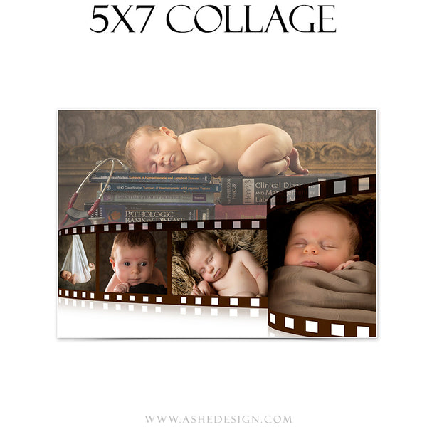 Family Collage 5x7 | Film Strip