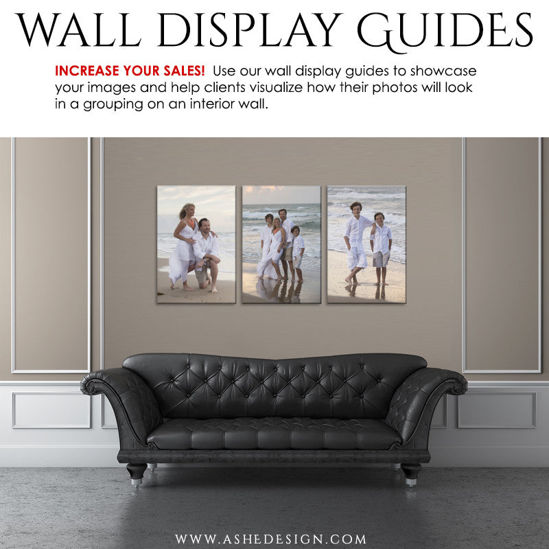 Photography Wall Display Guides | Simply Neutral - Leather Sofa1
