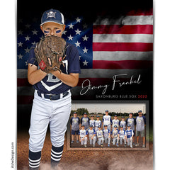 Sports Memory Mates - American Smoke Baseball