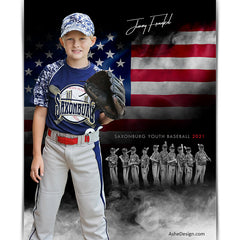 Sports Memory Mates 8x10 - American Smoke