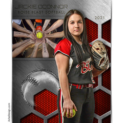 Sports Memory Mates - Honeycomb Steel Softball