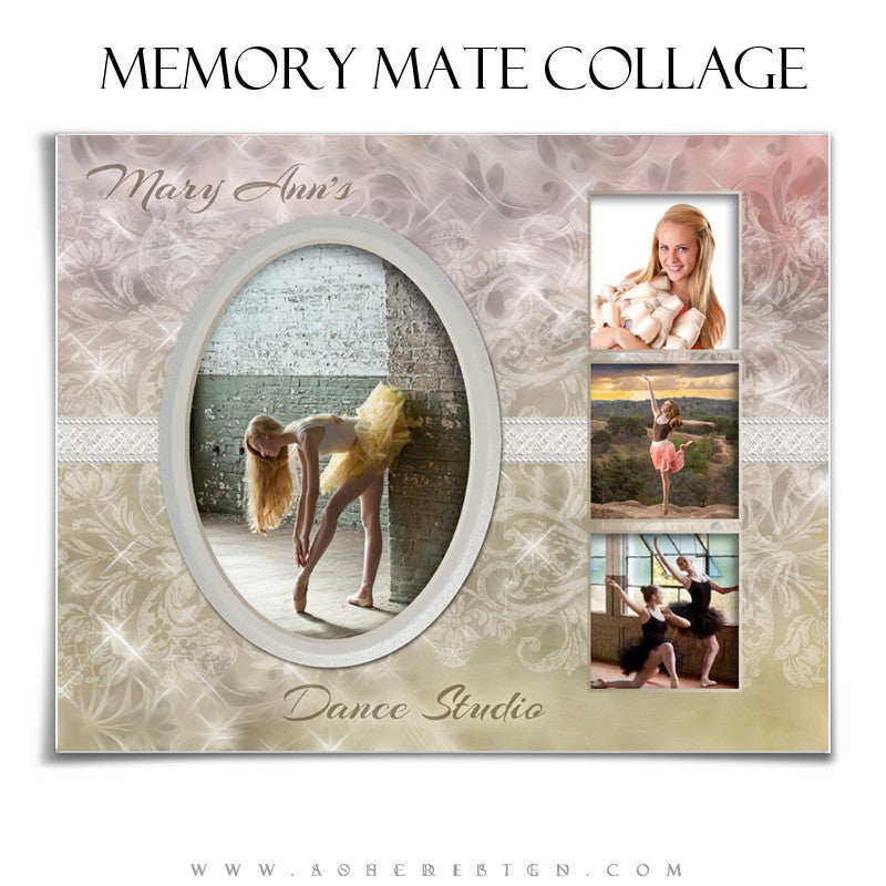 Standard Memory Mate Dance Memory Mates 8x10 - Beautiful Glow – AsheDesign