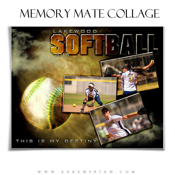 Sports Memory Mates | Up In Smoke-Softball hz