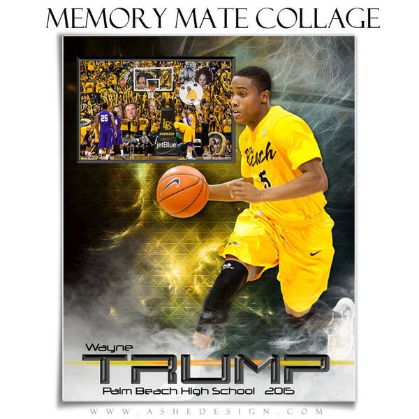 Sports Memory Mates 8x10 | Winning Streak Basketball vt