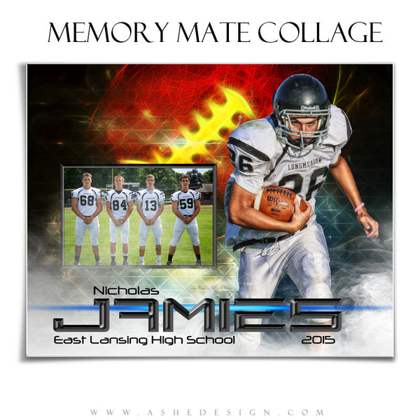 Sports Memory Mates 8x10 | Winning Streak Football hz