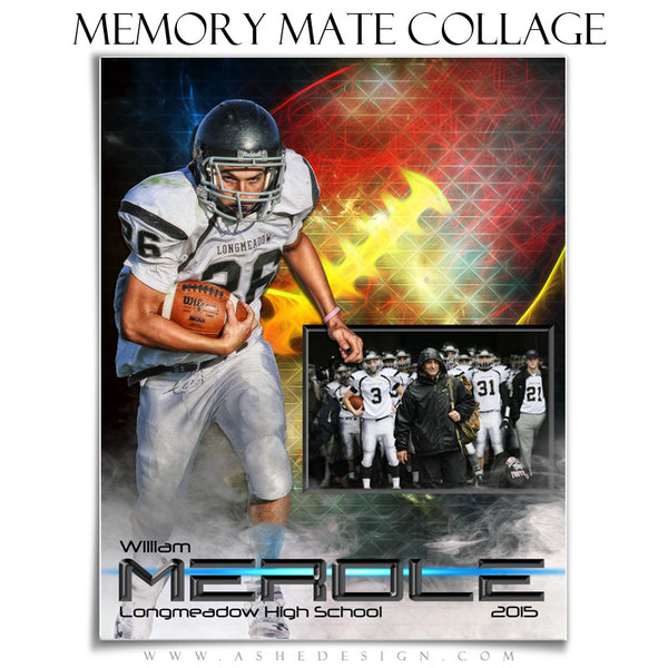 Sports Memory Mates 8x10 | Winning Streak Football vt