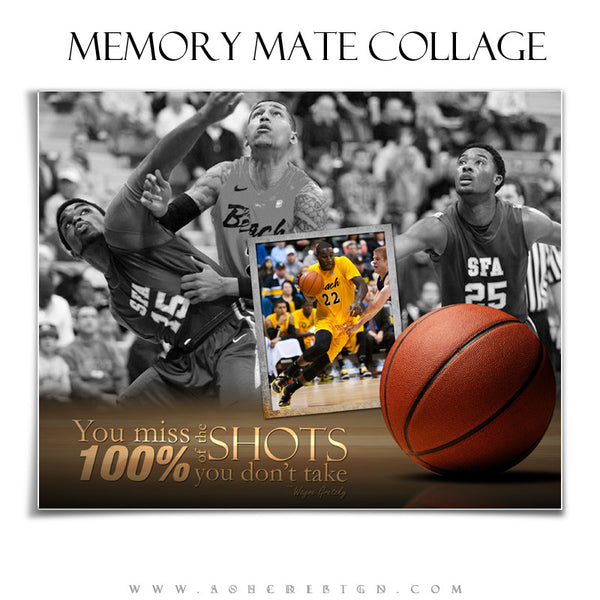 Ashe Design | Sports Memory Mates 8x10 - Center Court hz