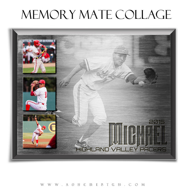 Memory Mate Sports Templates | Engraved Metal hz