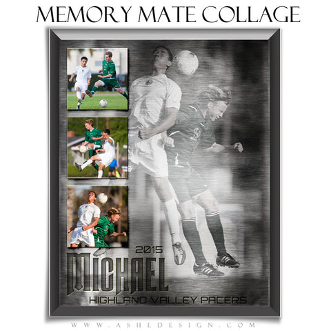 Memory Mate Sports Templates | Engraved Metal vt