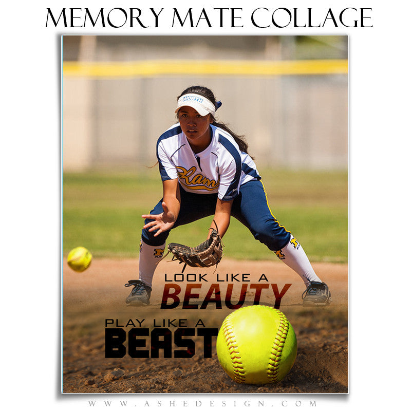 Ashe Design | Sports Memory Mates 8x10 - Beauty And The Beast vt
