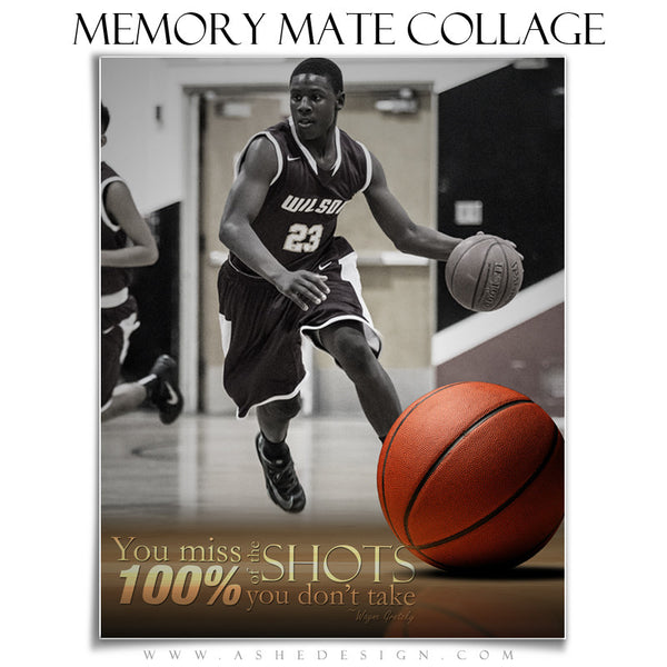 Ashe Design | Sports Memory Mates 8x10 - Center Court vt