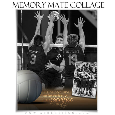Standard Memory Mate Memory Mates Volleyball – AsheDesign