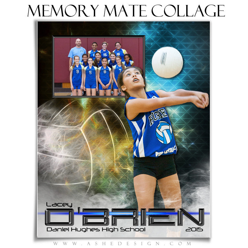 Sports Memory Mates 8x10 | Winning Streak Volleyball vt