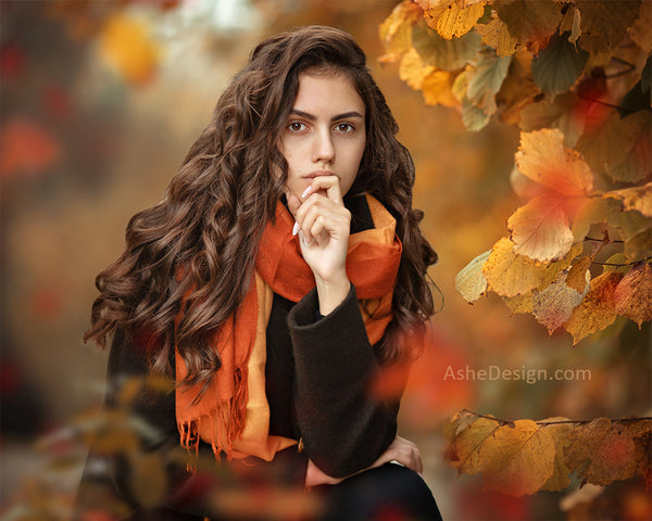 Digital Props 16x20 Backdrop Set - Autumn Splendor