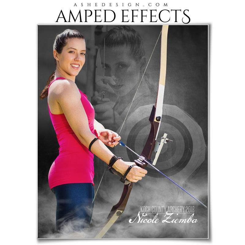 Ashe Design 16x20 Amped Effects Poster - Dream Weaver - Archery
