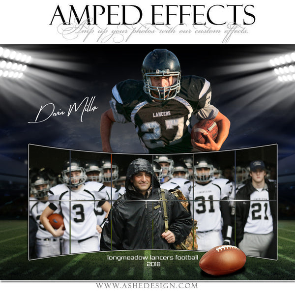 Ashe Design | Amped Effects | Sports Poster | Across The Board ...