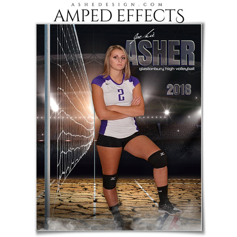 Amped Effects - Breaking Ground - Volleyball - Portrait