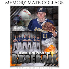 Sports Memory Mates - Molten Baseball