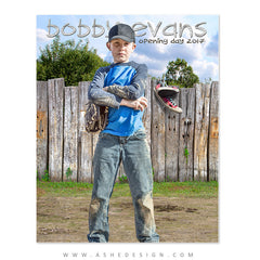 Amped Effects - Sandlot Baseball Poster Template For Photoshop