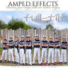 Amped Effects - Sandlot Baseball Team Poster Template For Photoshop