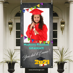 3x6 Graduation Banner - Preschool Kindergarten