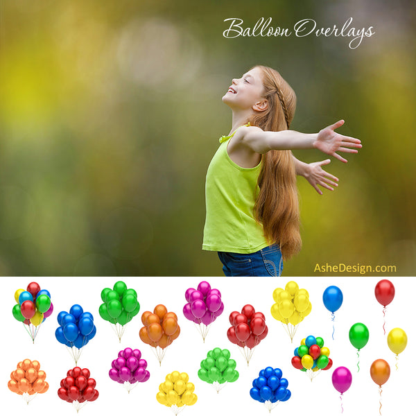 Designer Gems - Balloon Overlays