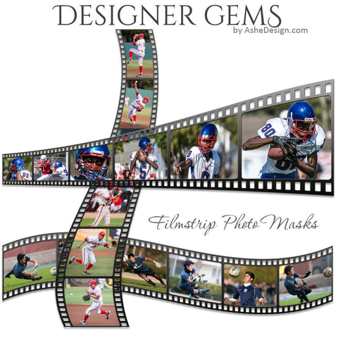 Designer Gems - Filmstrip Photo Masks