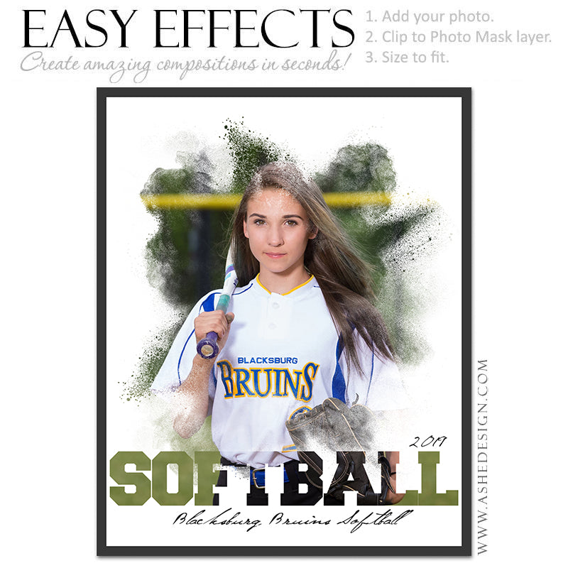 Easy Effects - Powder Explosion Softball