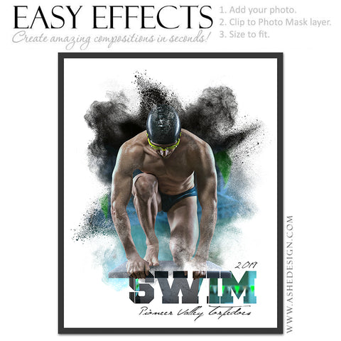 Easy Effects - Powder Explosion Swim