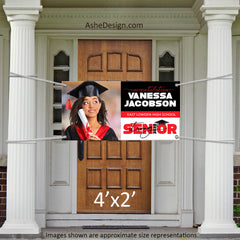 4x2 Graduation Banner - 2020 Senior Strong Wide