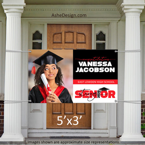 5x3 Graduation Banner - 2020 Senior Strong Wide
