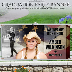 Senior Banner 4'x8' - All American