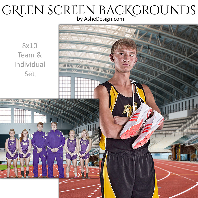 Green Screen Backgrounds - Track