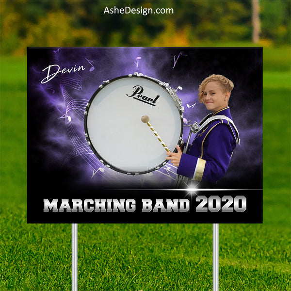 Ashe Design | Photoshop Template | Lawn Sign | 18x24 | Band – AsheDesign