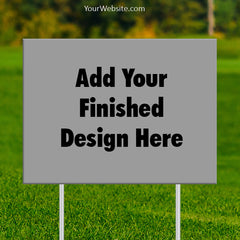 Mockup - Lawn Sign