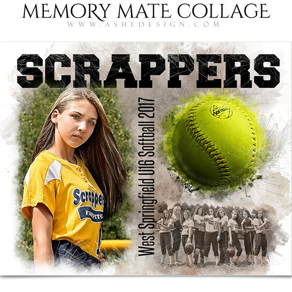 Sports Memory Mates - In The Zone Softball