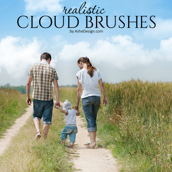 Ashe Design Cloud Photoshop Brushes