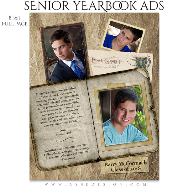 Ashe Design Senior Yearbook Ads
