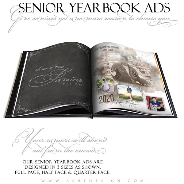 Yearbook Ad Designs - In The Zone