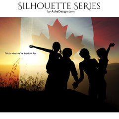 Amped Effects - Canadian Flag Silhouette