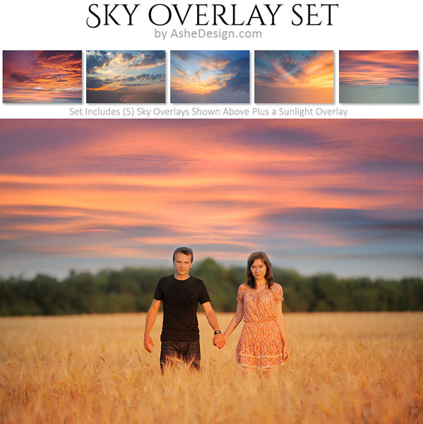 Designer Gems - Overlays - Sunset Skies
