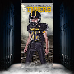3'x6' Multi Sport Banner - In The Stands Sports Template For Photoshop