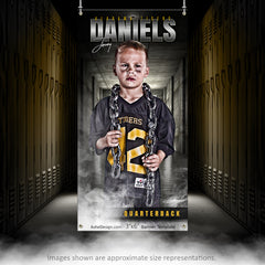 3'x6' Multi Sport Banner - Our House Sports Template For Photoshop