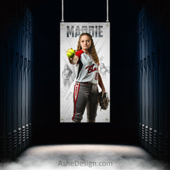 2'x4' Multi Sport Banner - Crossing The Line Sports Template For Photoshop