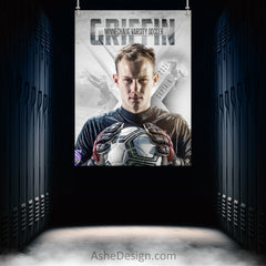 3'x4' Multi Sport Banner - Crossing The Line Sports Template For Photoshop